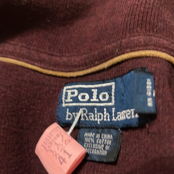 Polo Men’s Quarter Zip Sweater - Picture 6 of 8